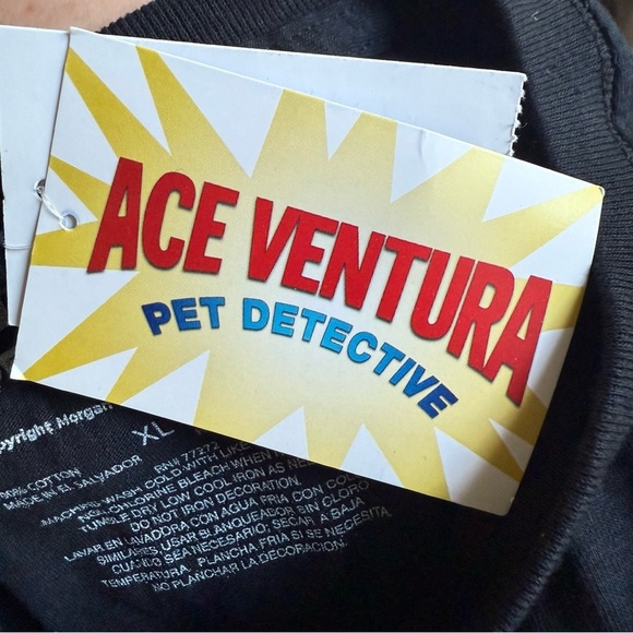 Ace Ventura Pet Detective Jim Carrey Movie Graphic T-Shirt Sz XL - Picture 8 of 10